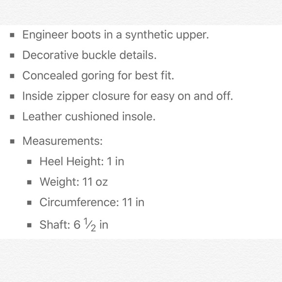 🎉HP🎉 NWT Frye Kids Veronica Buckle Engineer Boot - Picture 3 of 3